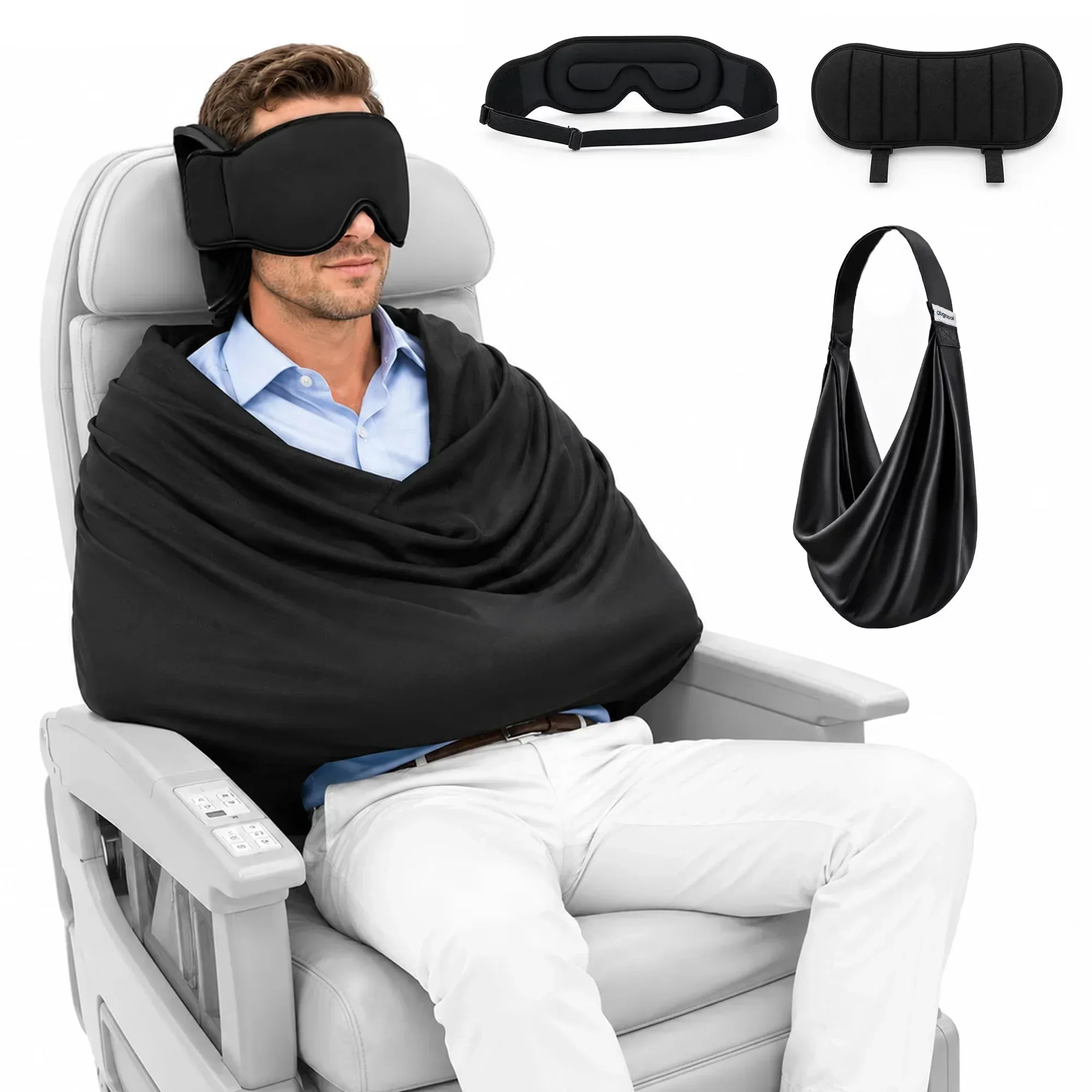 Travel Accessories Long Flight - NWE3-in-1 AirplaneSleep Support System Plane Sleeping