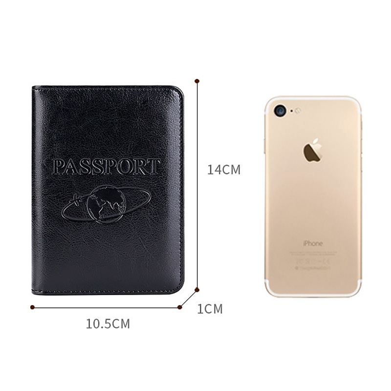 Unisex Genuine Leather Passpor - đánh giá và giá Travel Accessories Wallet