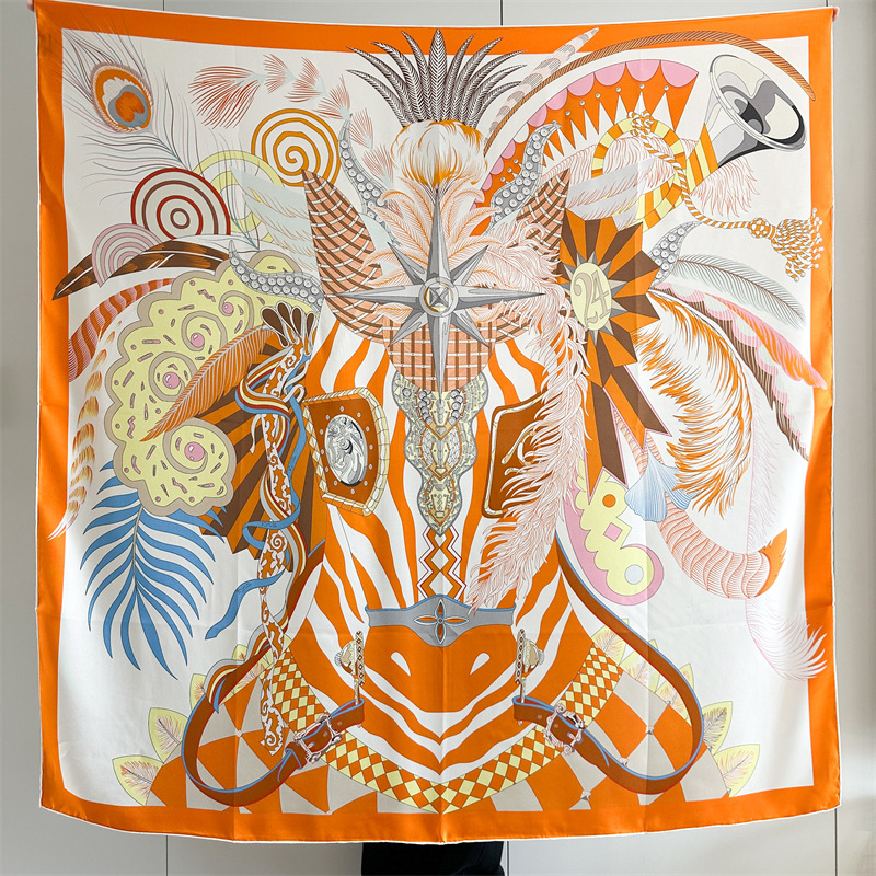 Designer Silk Scarf Women Spri - đánh giá và giá Travel Accessories Aesthetic