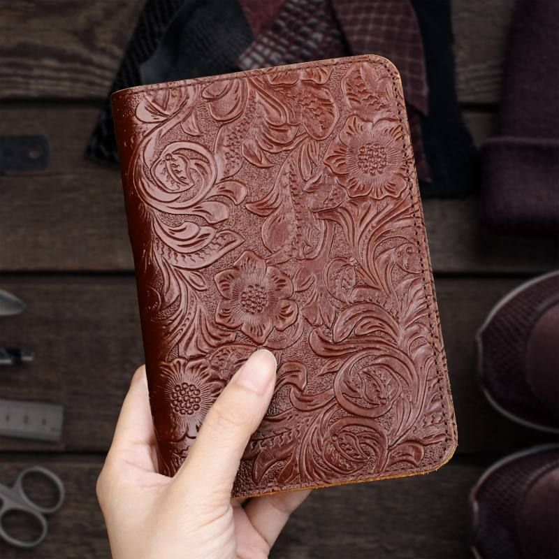 Genuine Leather Passport Holde - đánh giá và giá Travel Accessories Wallet