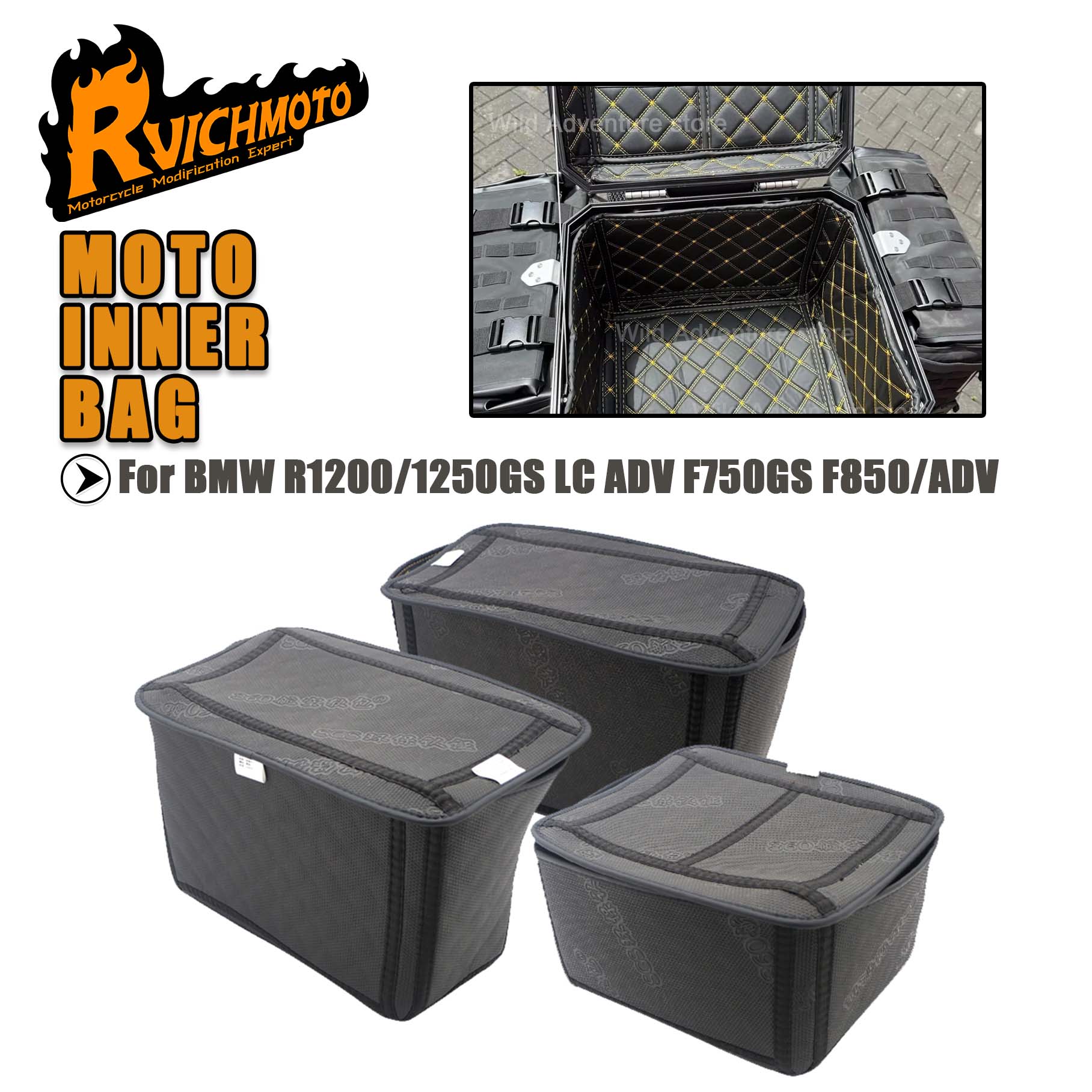 Motorcycle Panniers Top Case  - đánh giá và giá Luggage Cover Protector