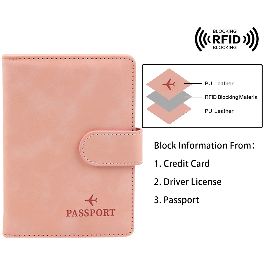 Magnetic Button Passport Cover - đánh giá và giá Travel Accessories Wallet
