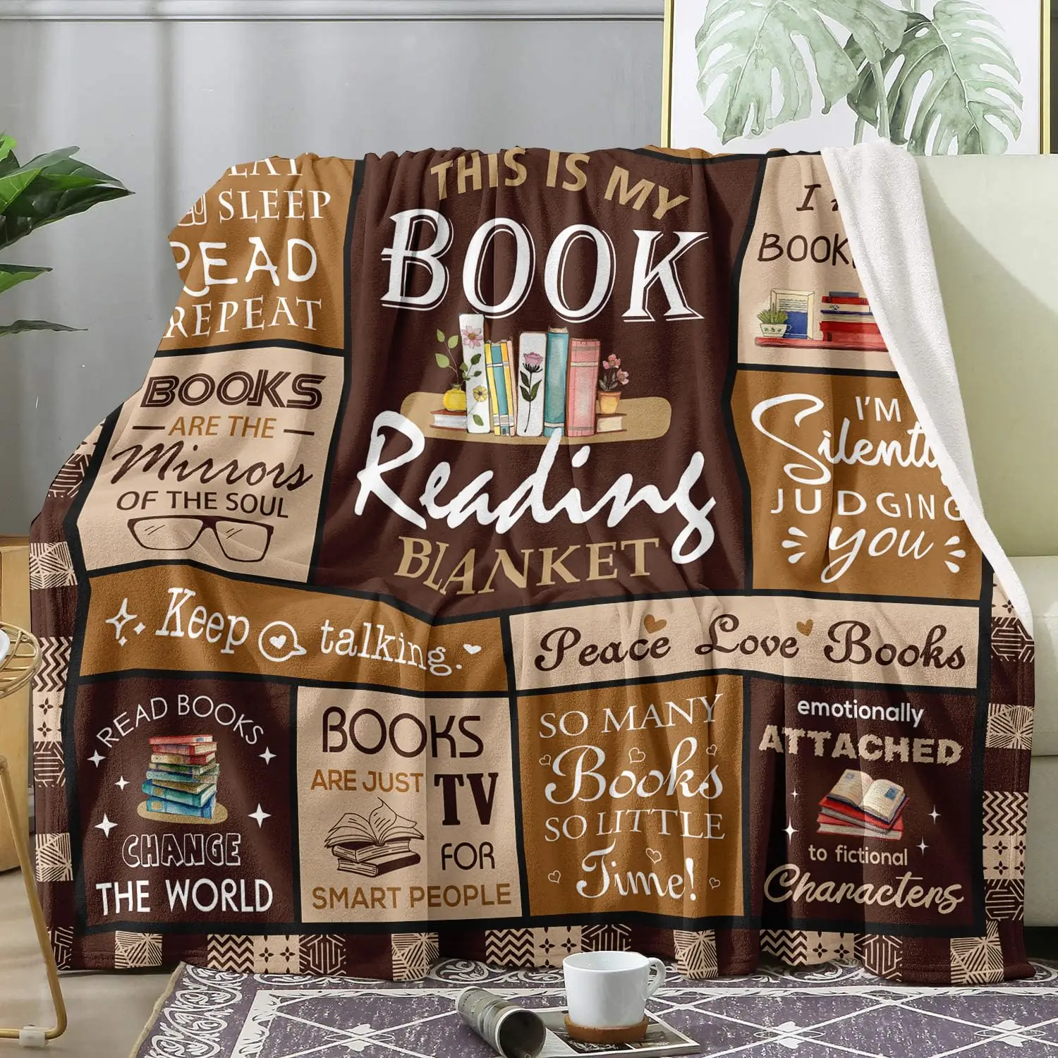 Book Lovers Gift Blanket- Best - đánh giá và giá Travel Accessories Ideas