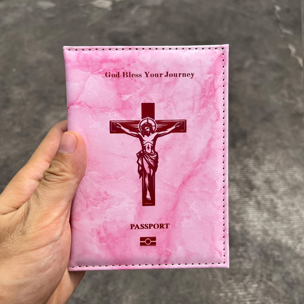 Jesus Crucifixion Passport Cov - đánh giá và giá Travel Accessories Wallet