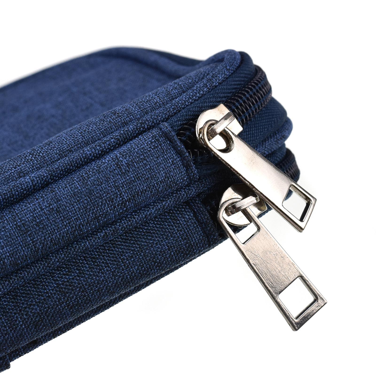 Blue Portable Travel Crochet H - đánh giá và giá Travel Accessories Organizer Bag