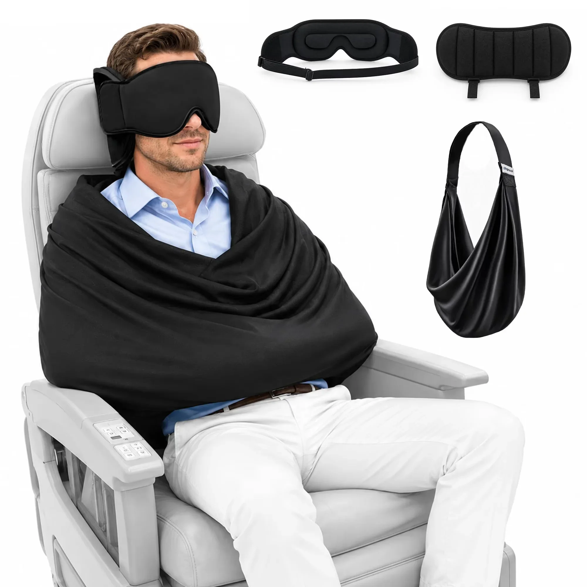 3-in-1 Airplane Sleep Support  - đánh giá và giá Travel Accessories Long Flight