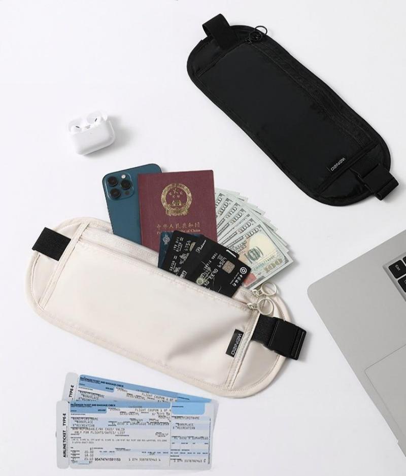 Invisible Travel Waist Bag Nyl - đánh giá và giá Travel Accessories Wallet