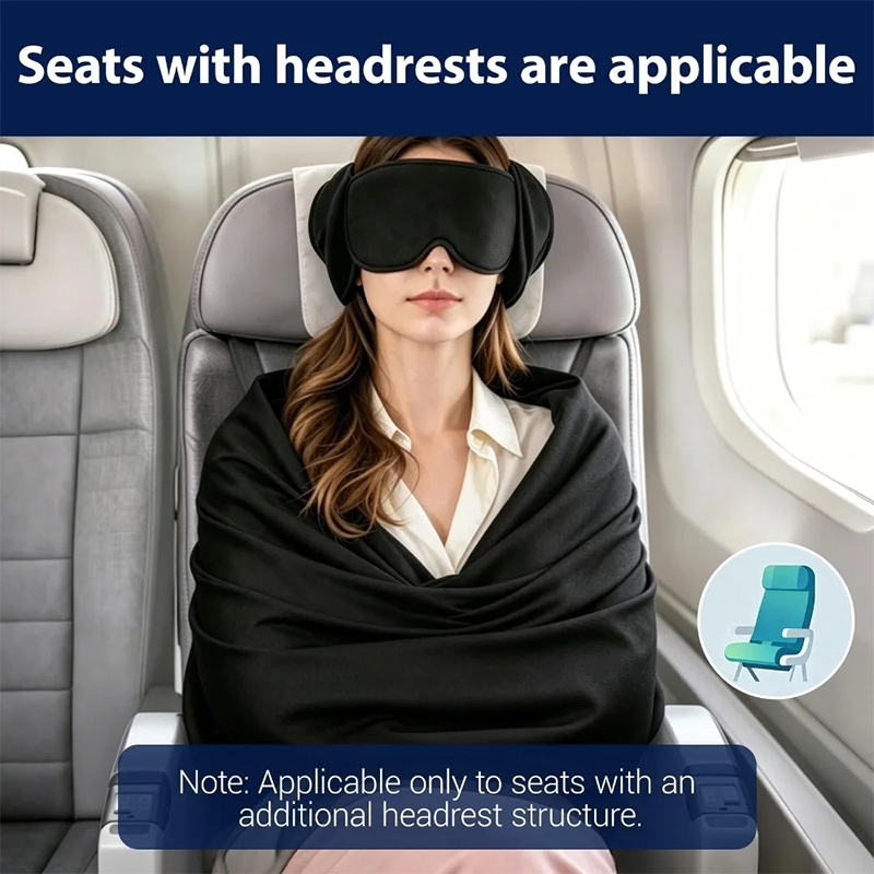 3-in-1 Airplane Sleep Kit Memo - đánh giá và giá Travel Accessories Long Flight