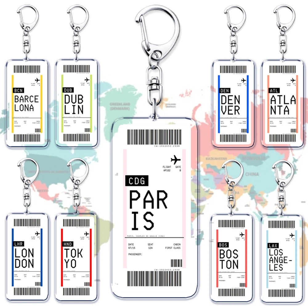 Plane Ticket Boarding Pass Key - đánh giá và giá Travel Accessories India