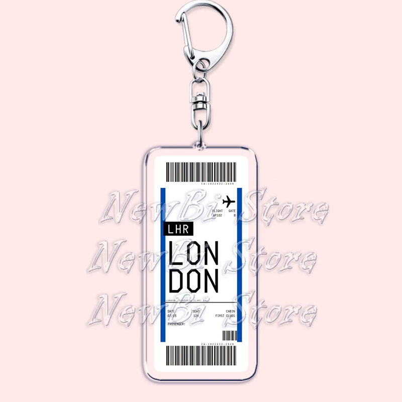 Plane Ticket Boarding Pass Key - đánh giá và giá Travel Accessories India