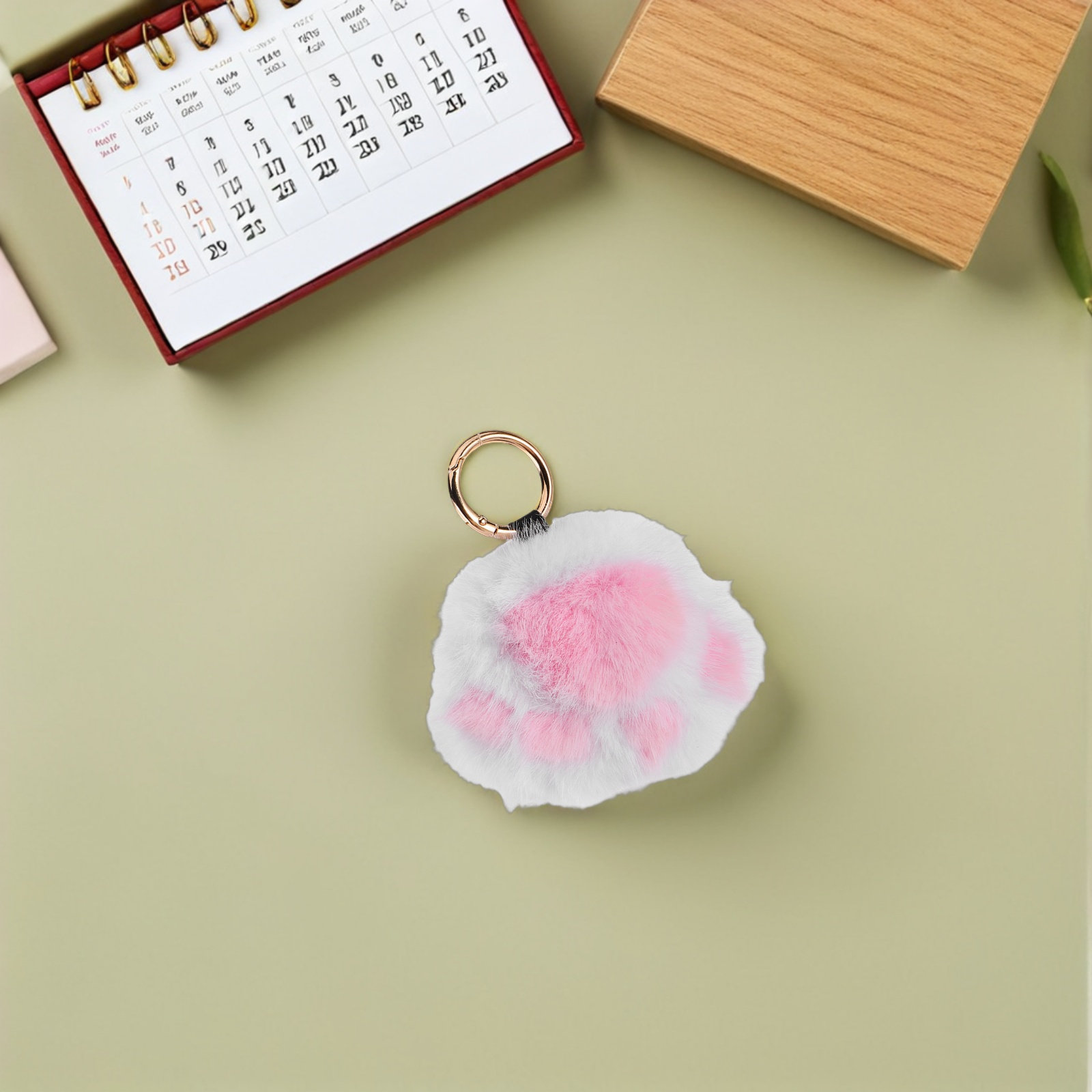 Cute Cat Paw Keychain Charm Pl - đánh giá và giá Travel Accessories Ideas