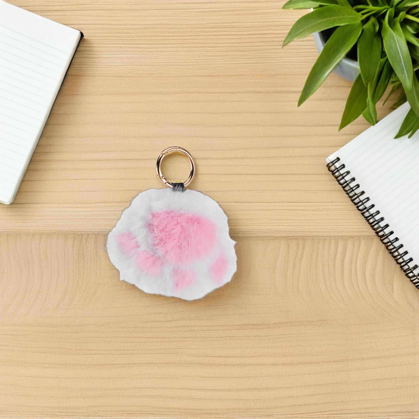 Cute Cat Paw Keychain Charm Pl - đánh giá và giá Travel Accessories Ideas
