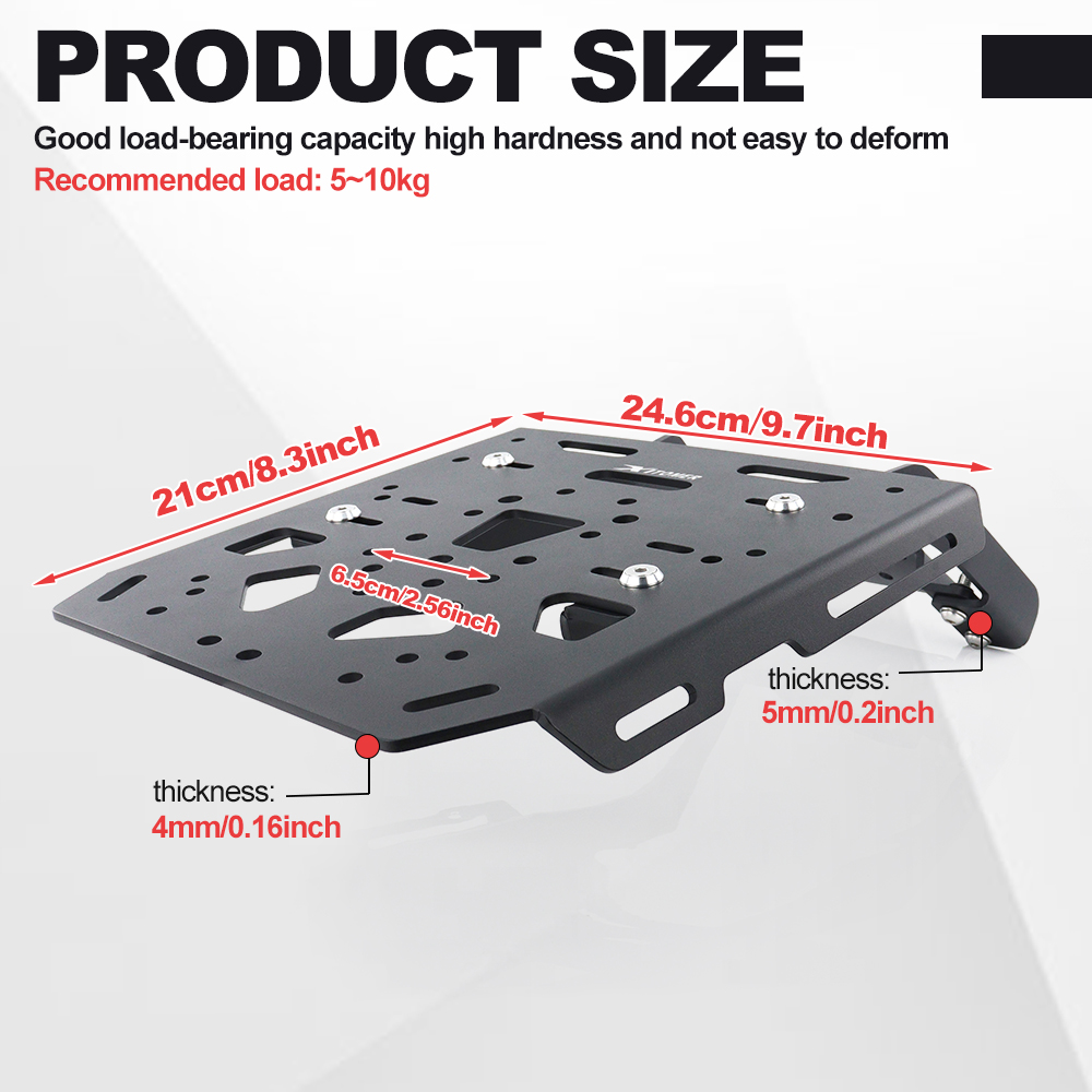 Rear Luggage Rack Motorcycle C - đánh giá và giá Luggage Cover Protector