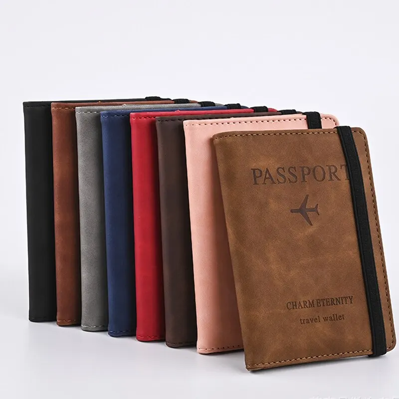 Men PU Leather Wallet Travel P - đánh giá và giá Travel Accessories Wallet